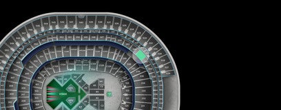 Seat view from 300 Level