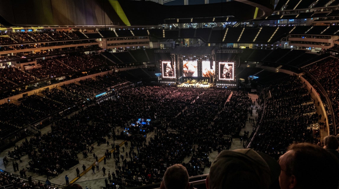 Seat view from Middle