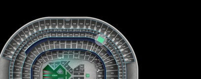 Seat view from 300 Level