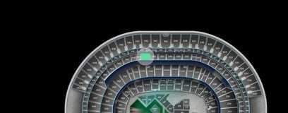 Seat view from 300 Level