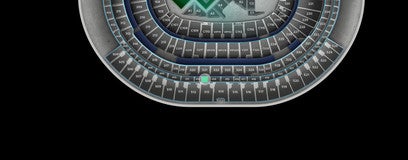 Seat view from 400 Level