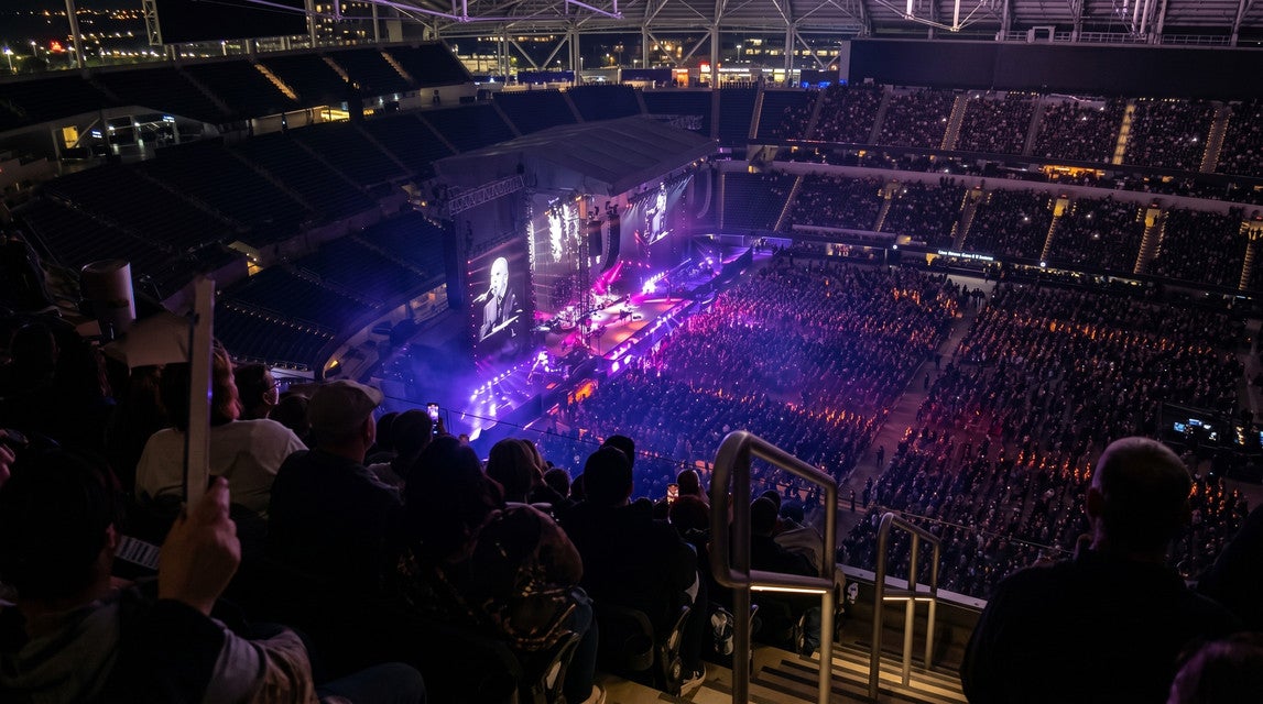 Seat view from Loge