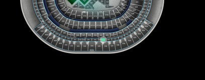 Seat view from 400 Level