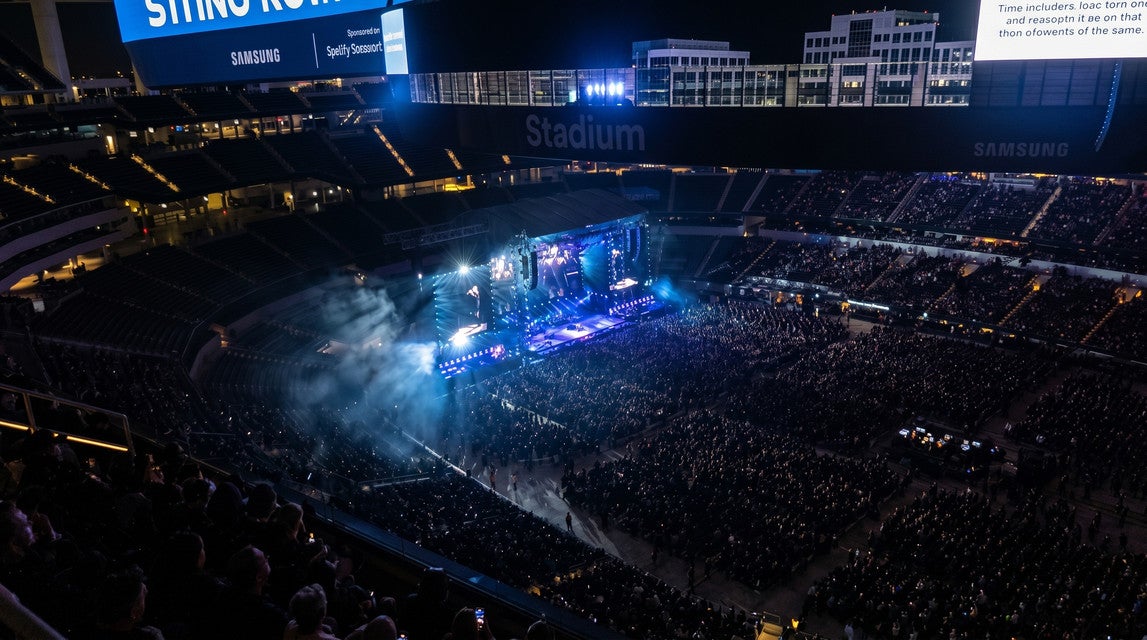 Seat view from Loge
