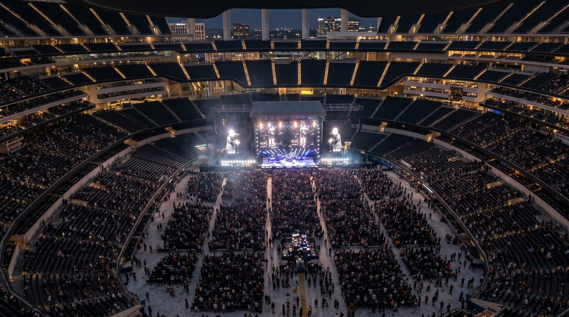 Seat view from Loge