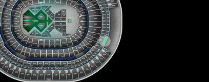 Seat view from 400 Level