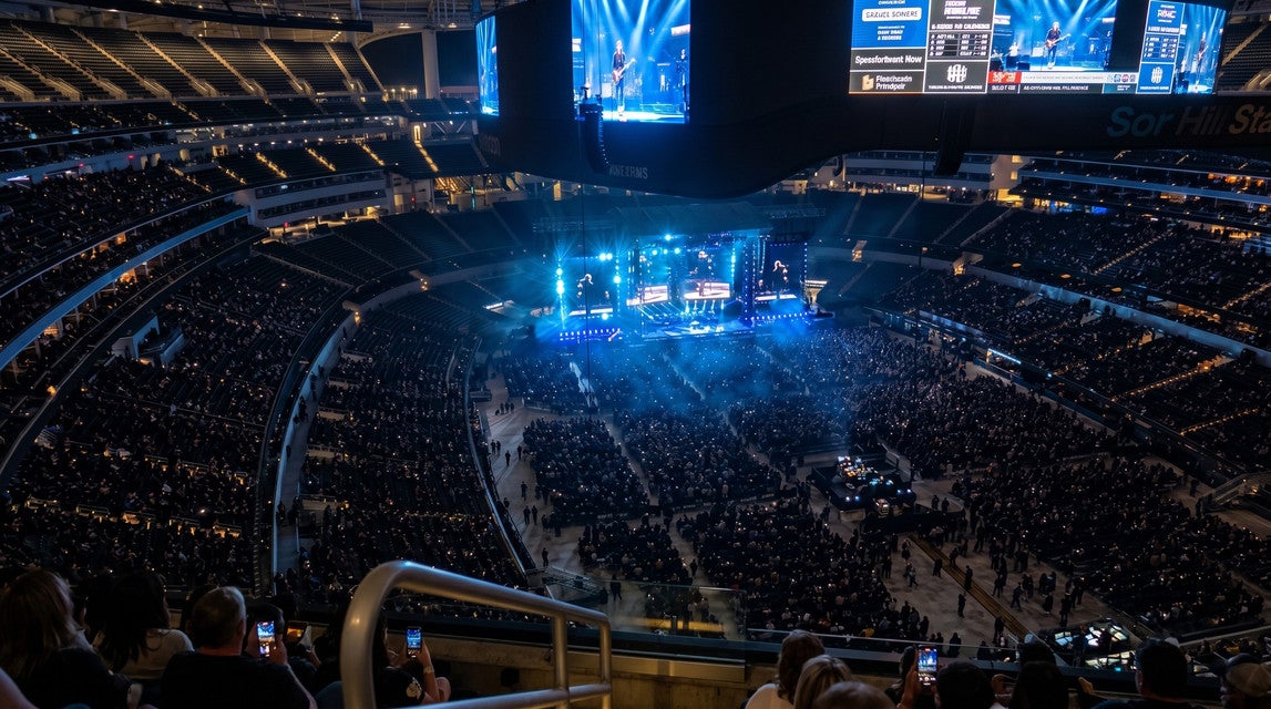 Seat view from Loge