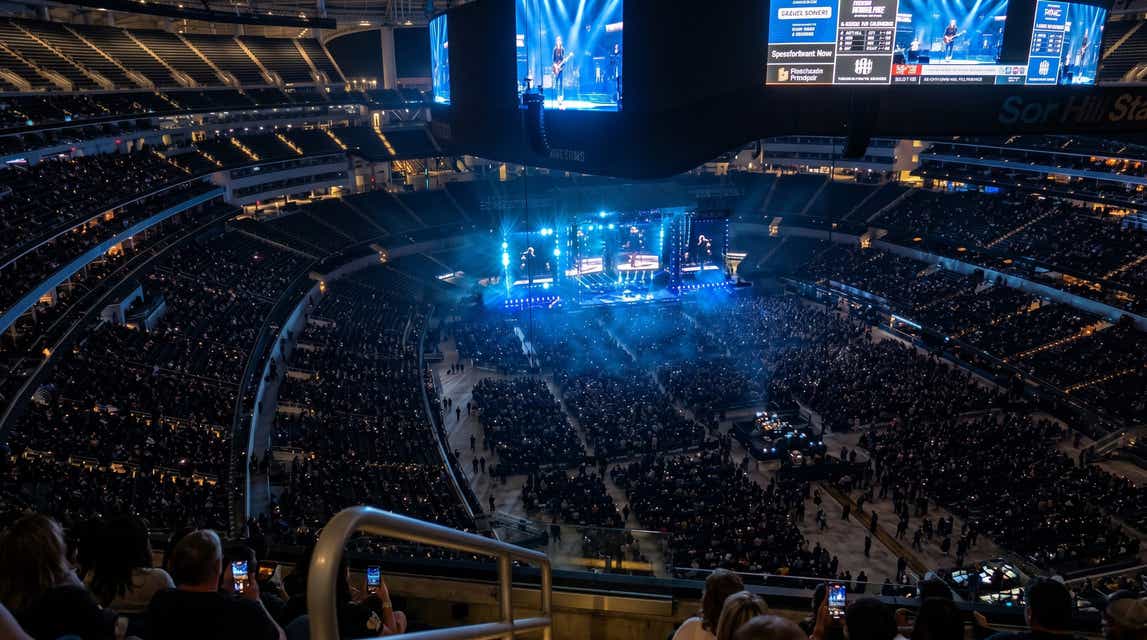 Seat view from Loge