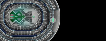 Seat view from 400 Level