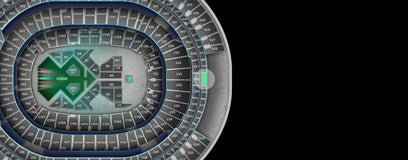 Seat view from 400 Level