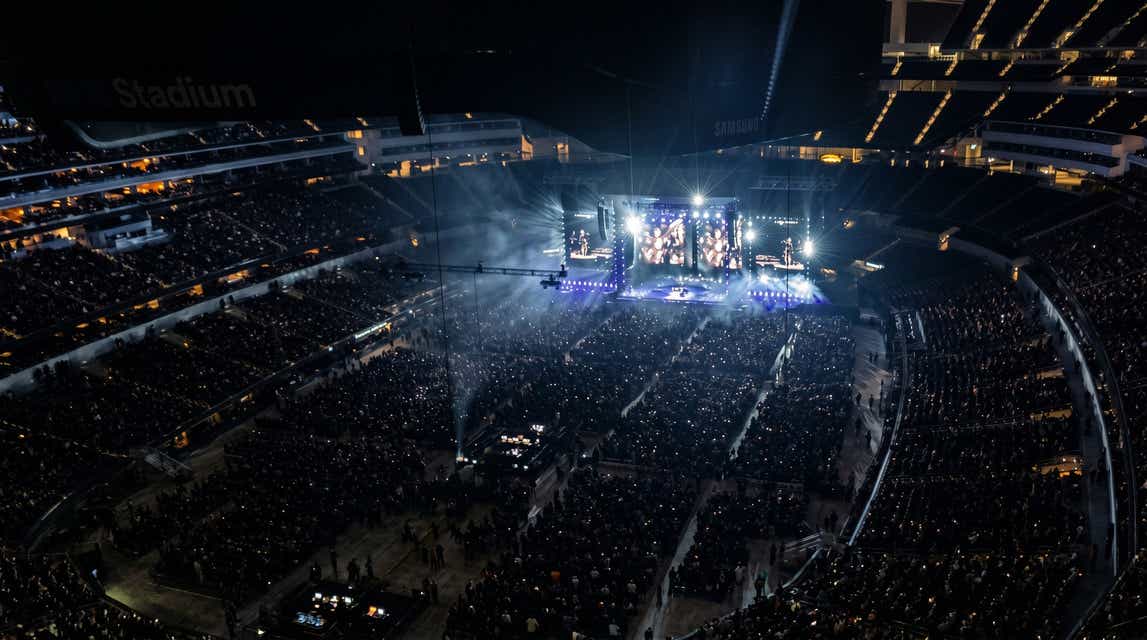 Seat view from Loge