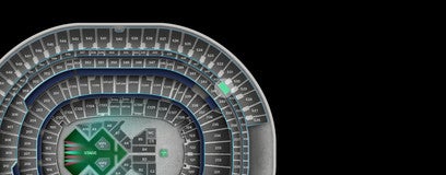 Seat view from 400 Level