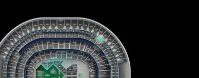 Seat view from 400 Level