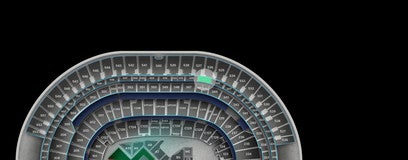 Seat view from 400 Level