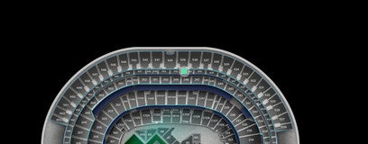 Seat view from 400 Level