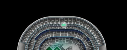 Seat view from 400 Level