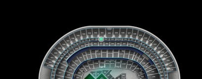 Seat view from 400 Level