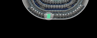 Seat view from 500 Level