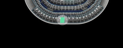 Seat view from 500 Level