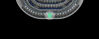 Seat view from 500 Level