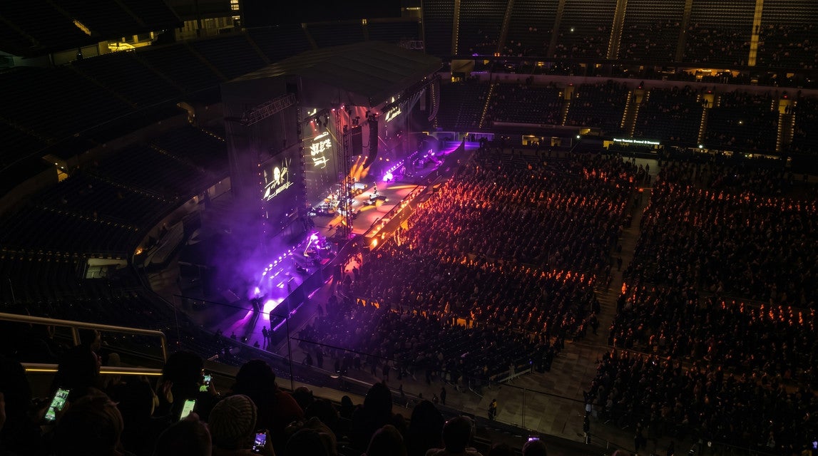 Seat view from Upper