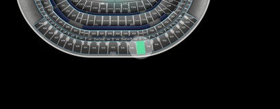 Seat view from 500 Level