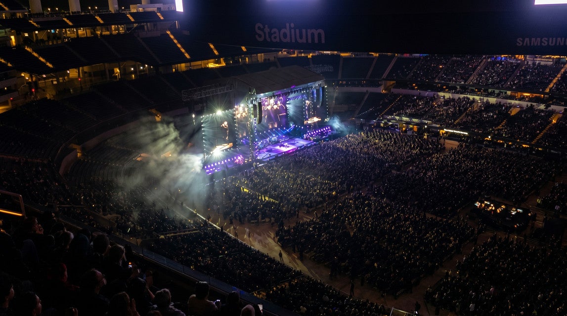 Seat view from Upper