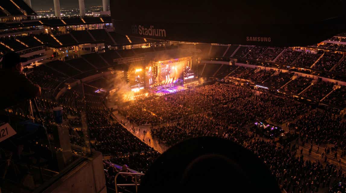 Seat view from Upper