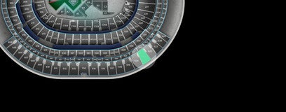 Seat view from 500 Level