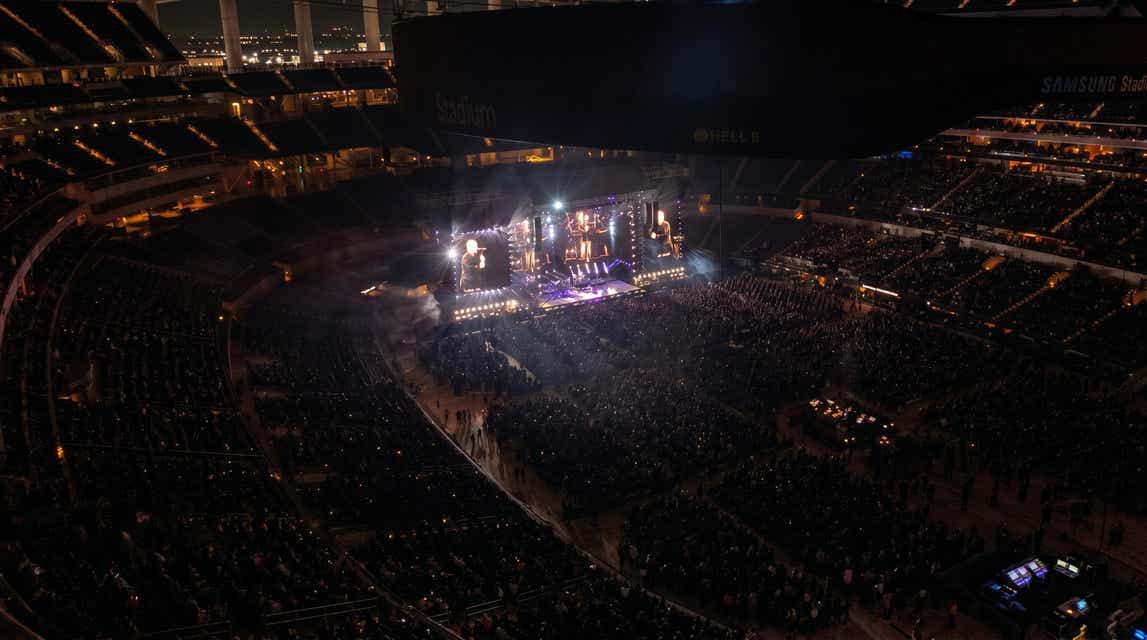 Seat view from Upper