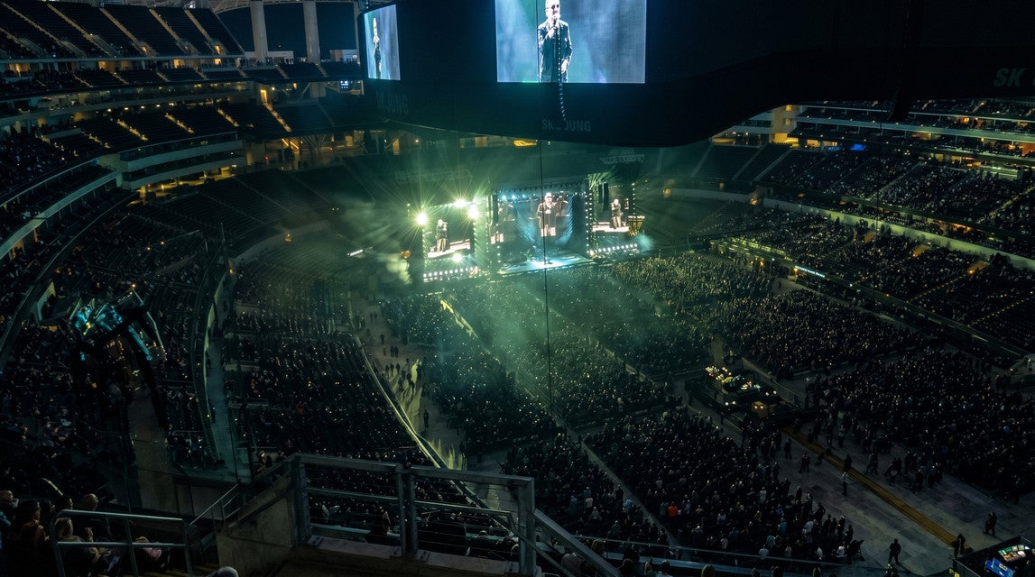 Seat view from Upper