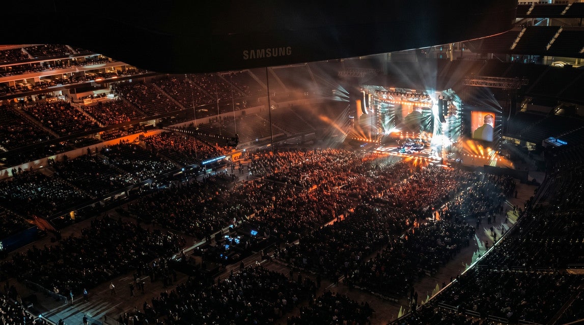 Seat view from Upper