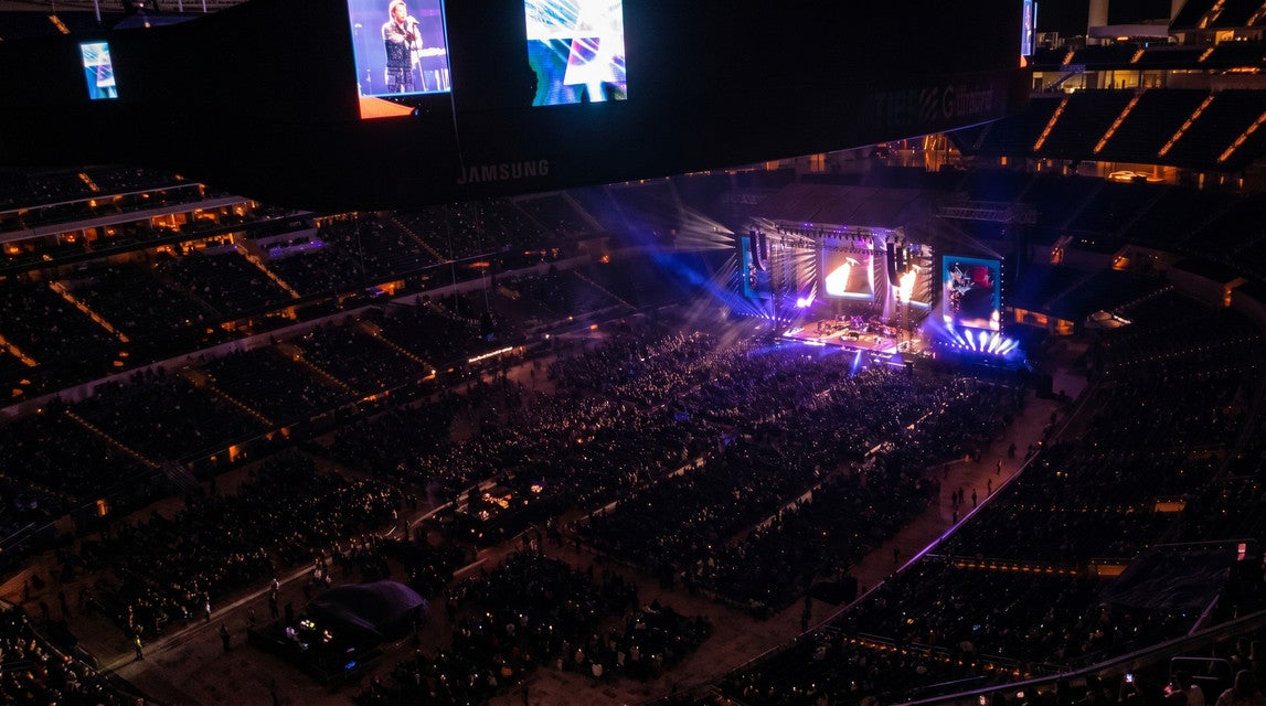 Seat view from Upper