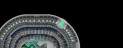 Seat view from 500 Level