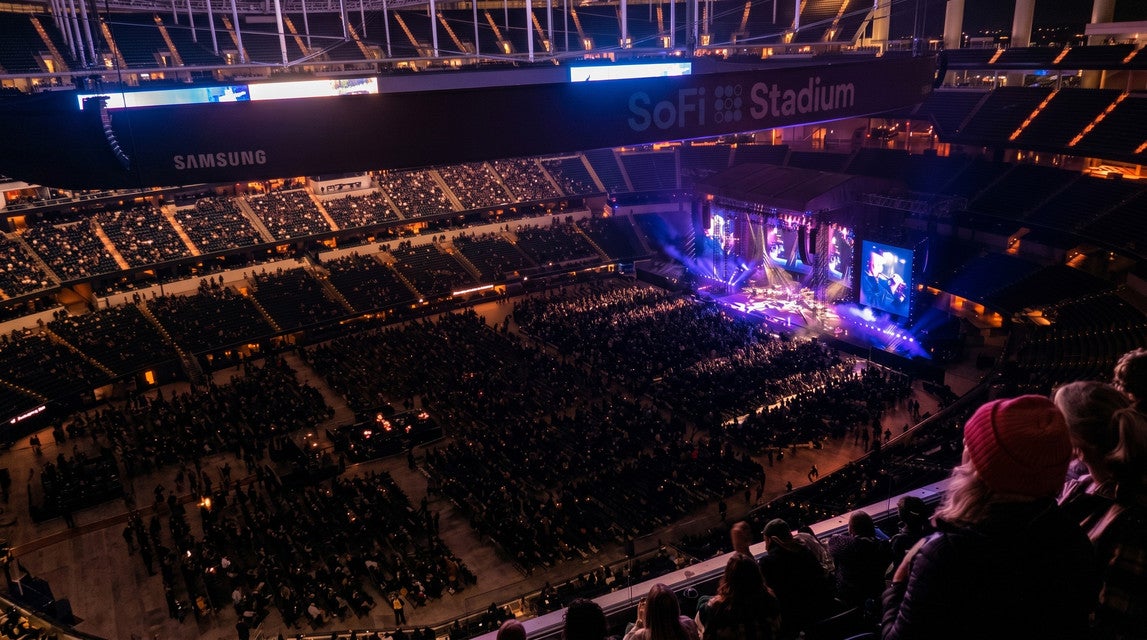 Seat view from Upper