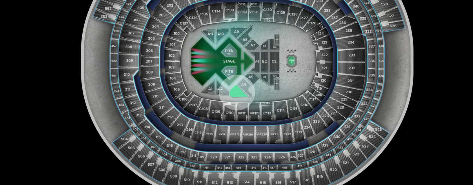 Seat view from Floor