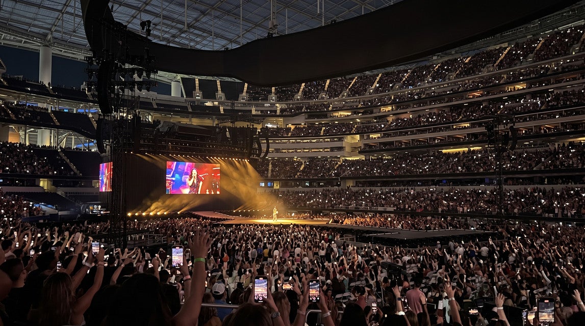 Seat view from Club
