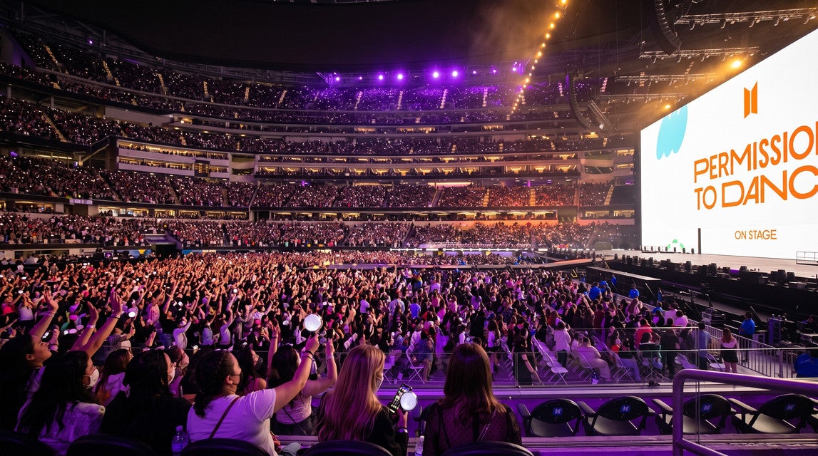 Seat view from Club