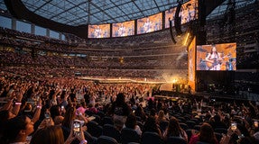 Seat view from Club