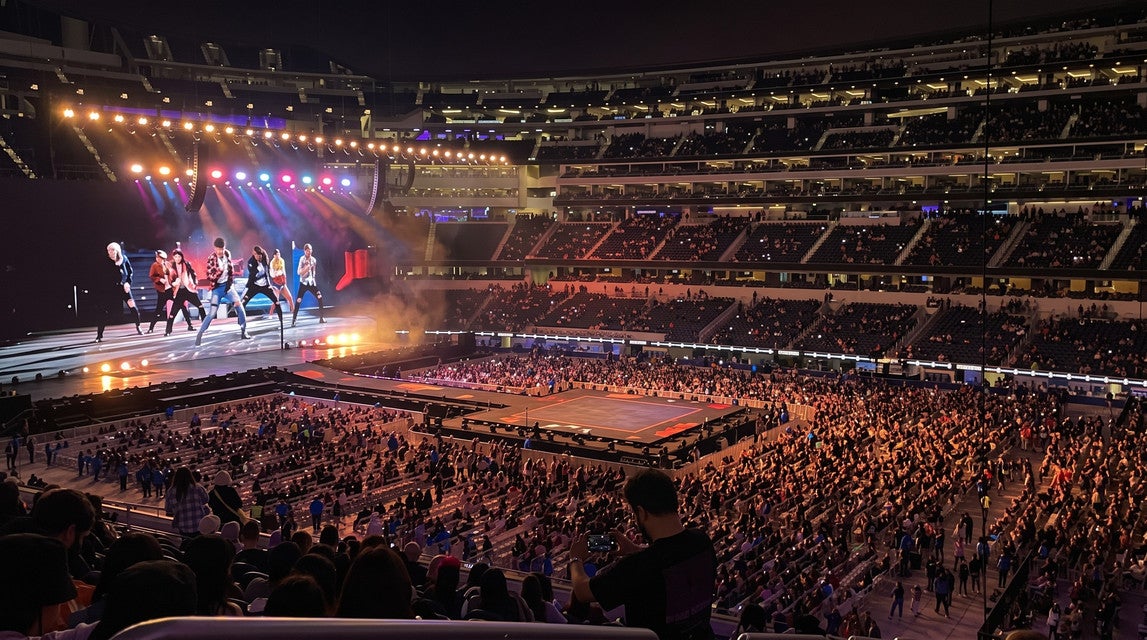 Seat view from Club