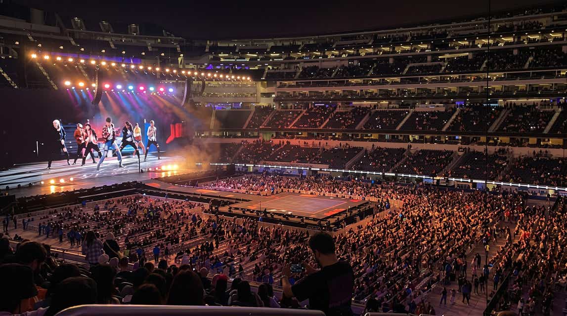 Seat view from Club