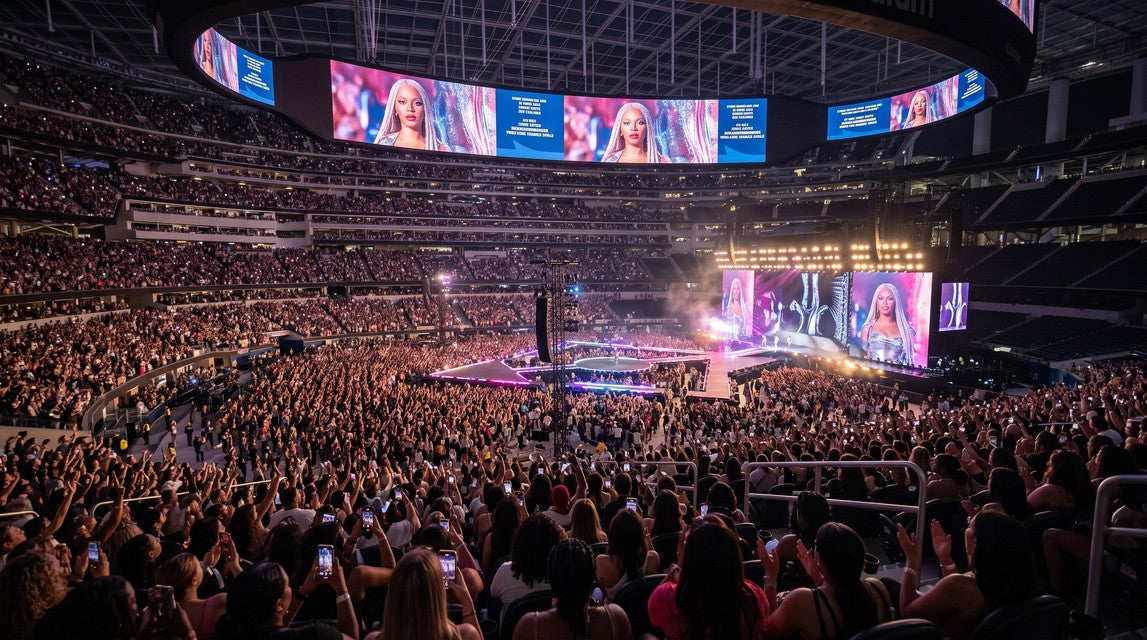 Seat view from Club
