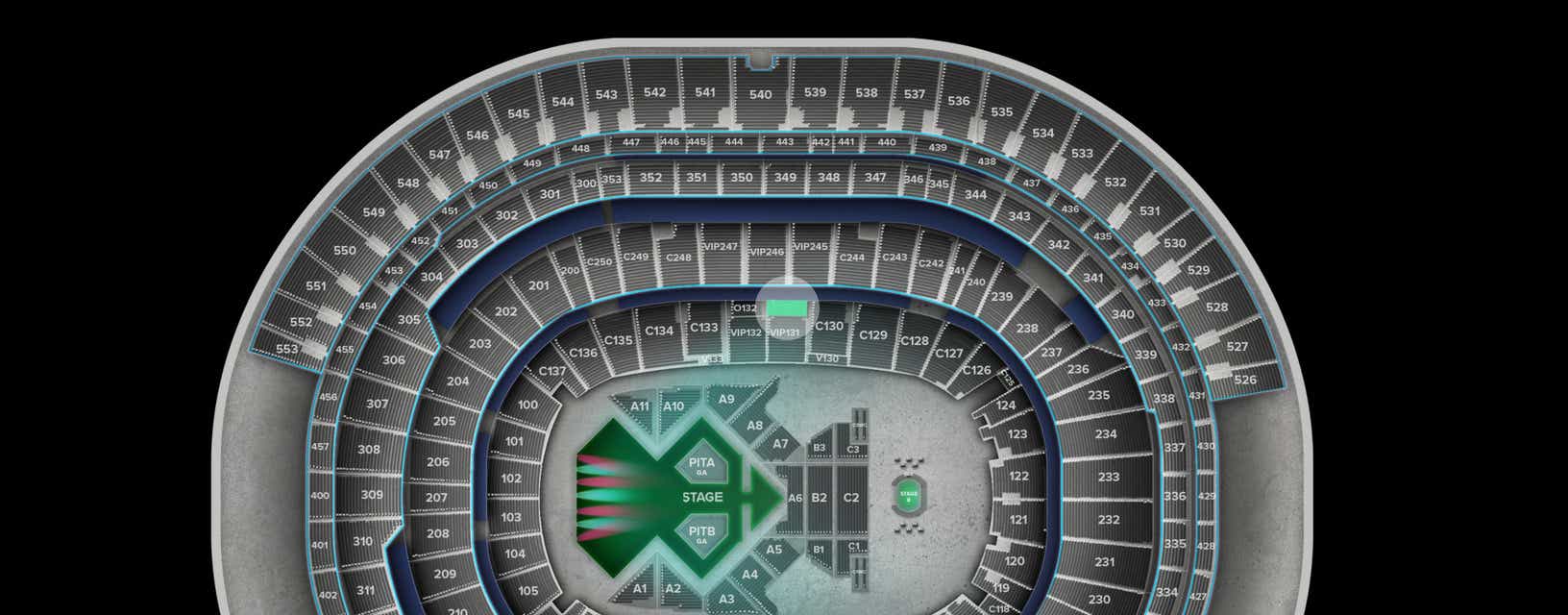 Seat view from Lower