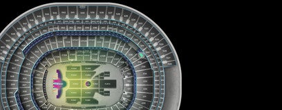 Seat view from Suite