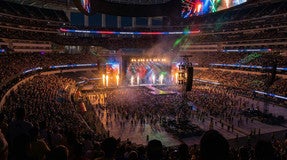 Seat view from Plaza