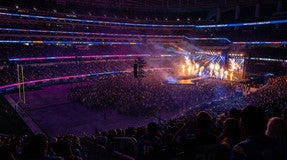 Seat view from Plaza