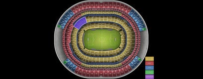 Seat view from Middle Corner
