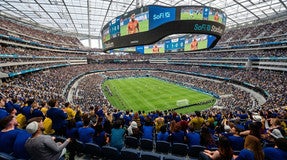 Seat view from 300 Level