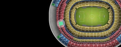 Seat view from 300 Level