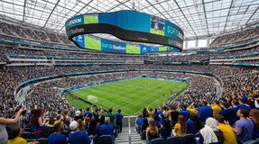 Seat view from 300 Level